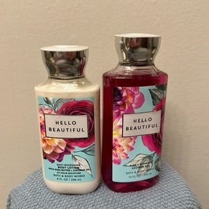Hello beautiful lotion & shower gel